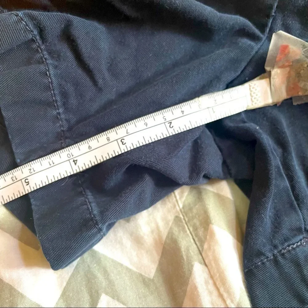 J. Crew Classic Twill Dark Navy City Fit Chino Shorts